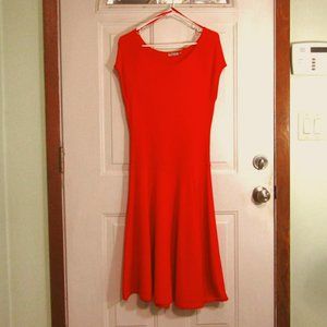 Dillard's Brand Loud Orange Long Dress  Eliza J style EJ4M6146 EJHHP009